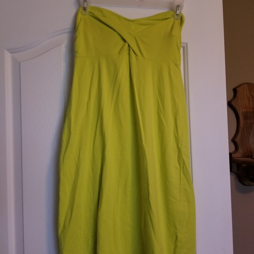 Strapless dress